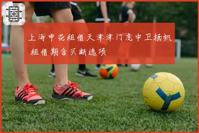 上海申花租借天津津门虎中卫杨帆 租借期含买断选项